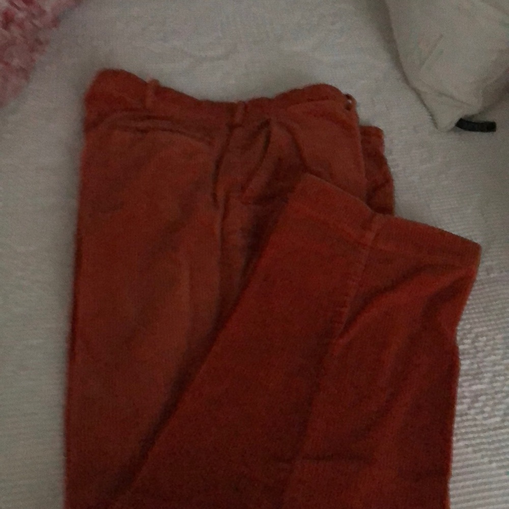 Orange Polo corduroy pants